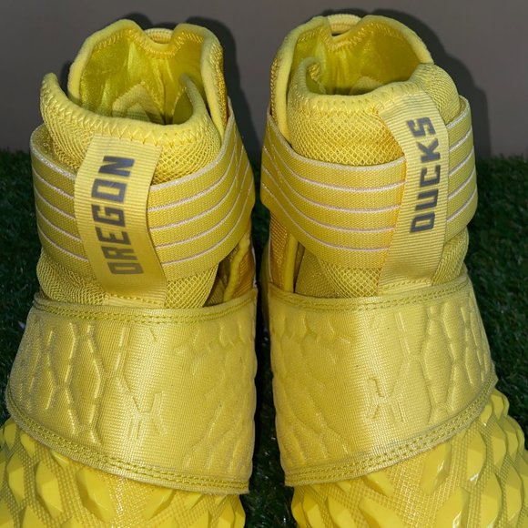 Nike Force Savage Elite 2 Shark Oregon Ducks Sample PE Cleats CK2834-701 Mens 16